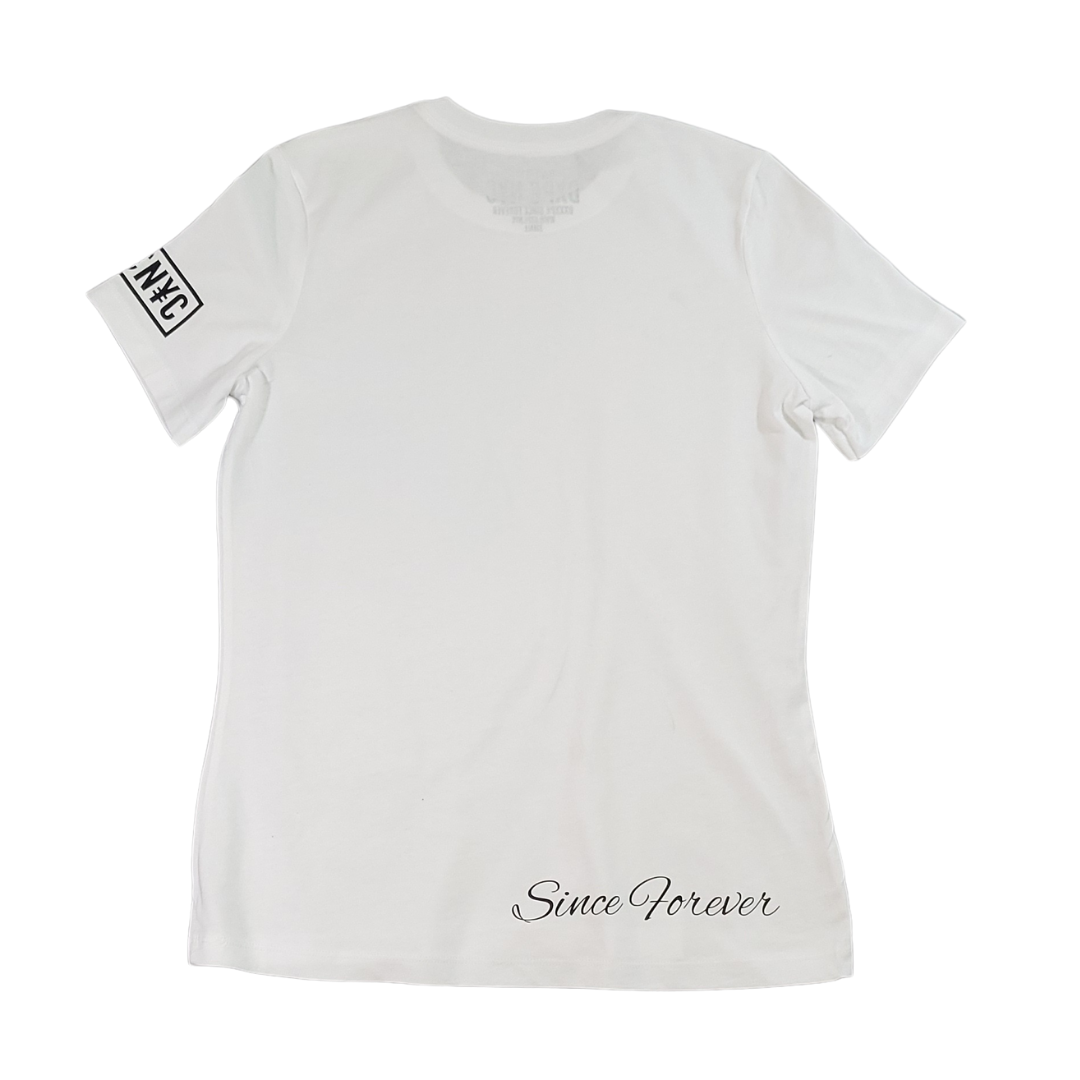 diidii T-shirts White XLサイズ PDF CHANNEL Destroyed T-Shirt in White | SVD USA